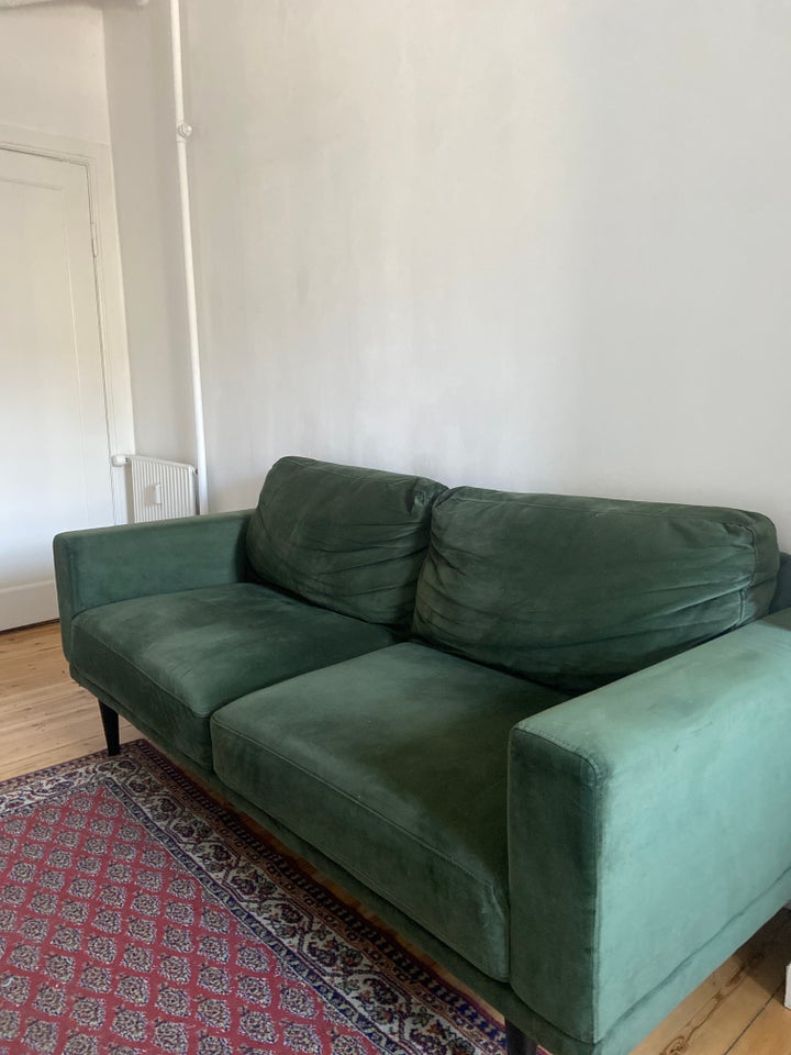 Sofa fløjl 3 pers