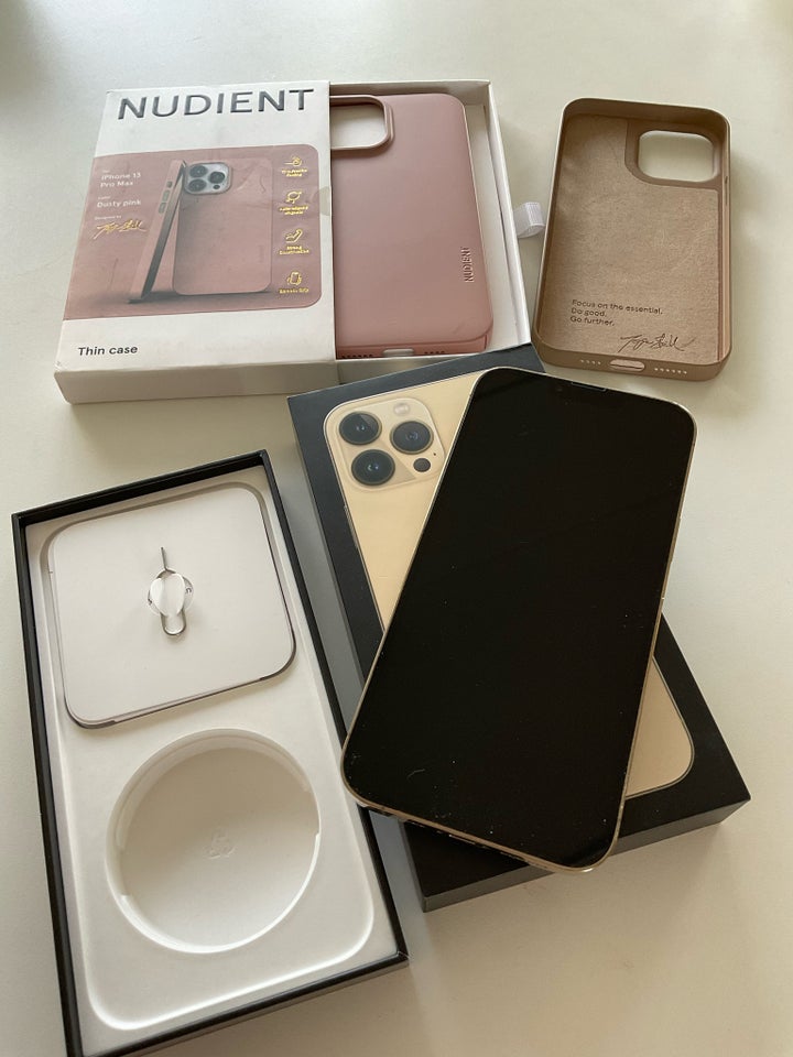 iPhone 13 Pro Max, 256 GB, guld