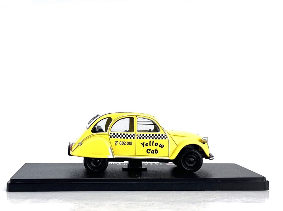 Modelbil, Citroën 2CV "Yellow