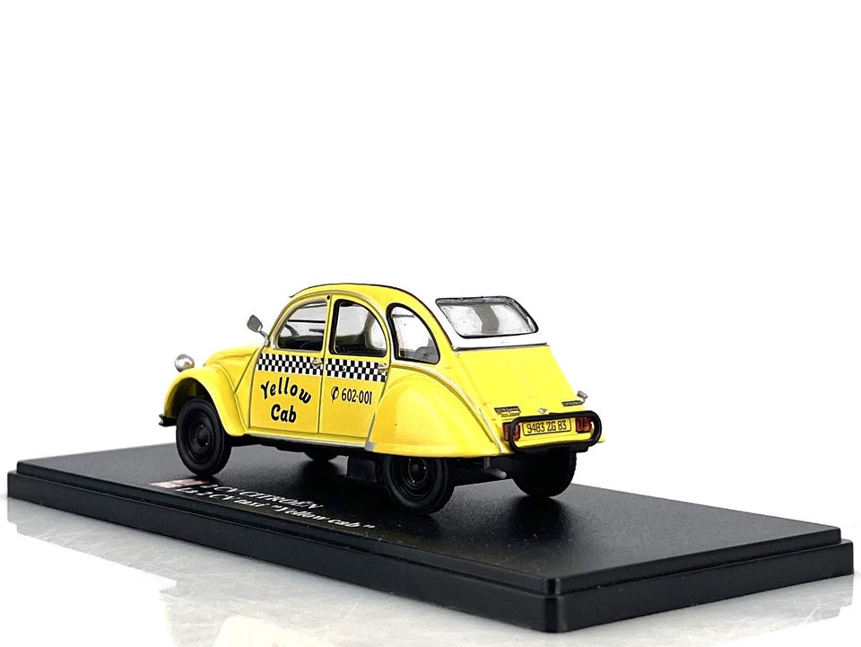 Modelbil, Citroën 2CV "Yellow