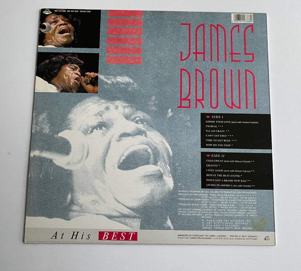 LP, James Brown , At His Best