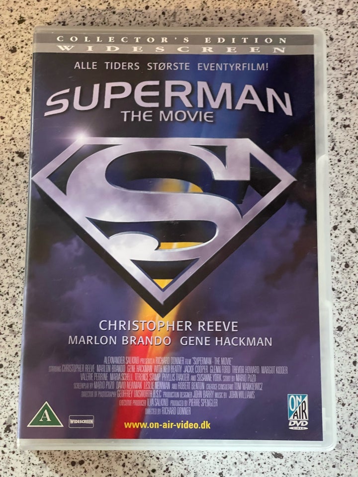 Superman, DVD, eventyr