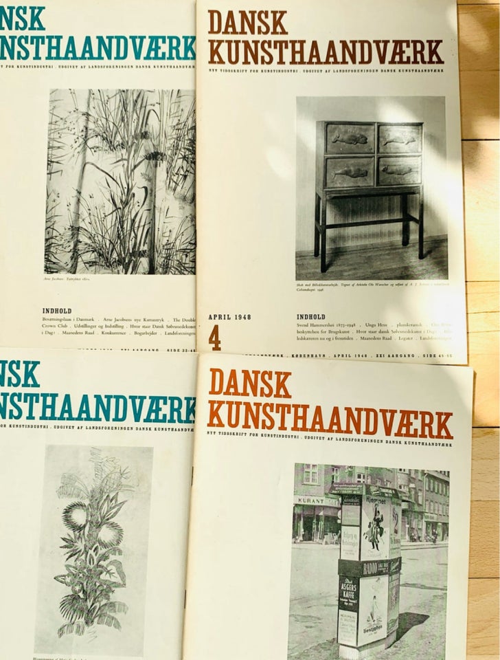 Dansk Kunsthaandværk 1948, emne: