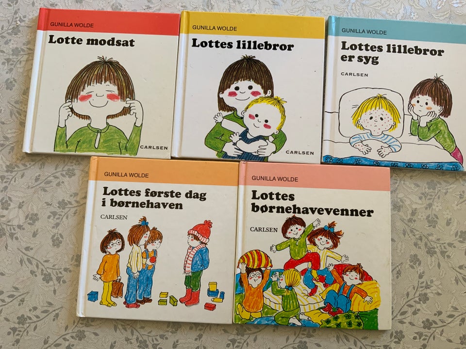 5 LOTTE BØGER, Gunilla Wolde