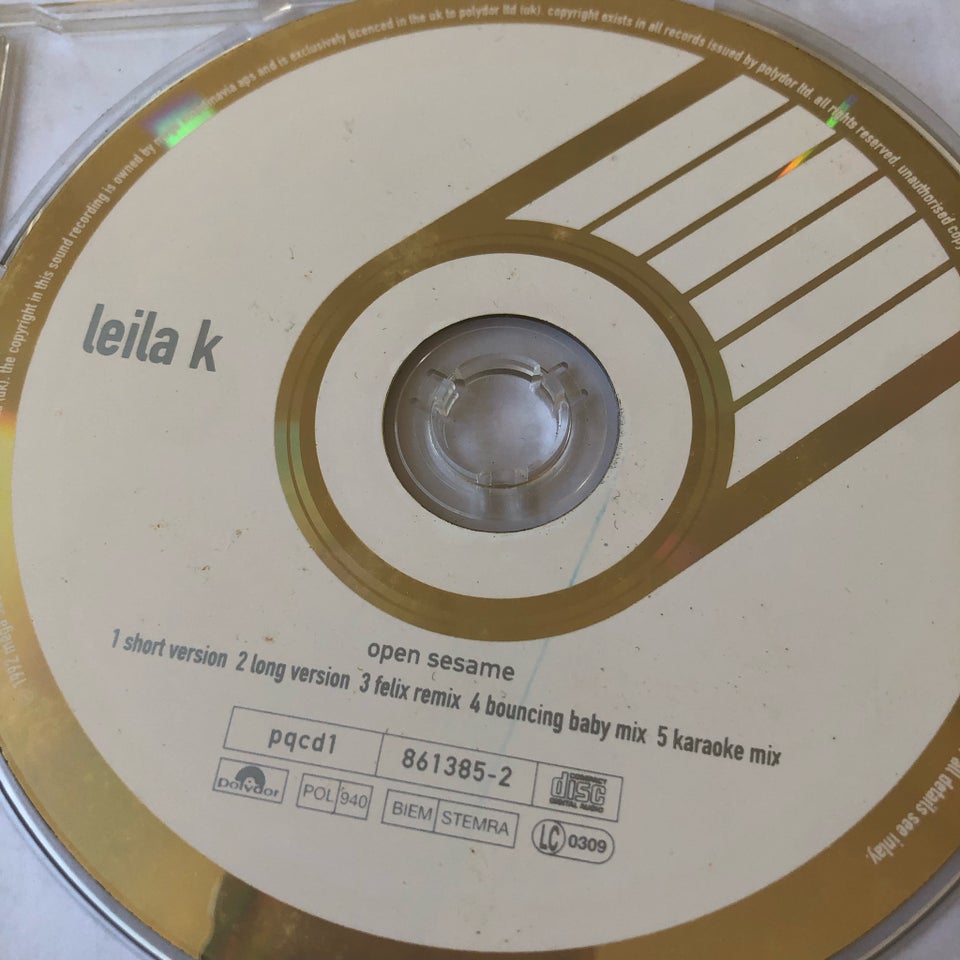 Leila K: Open Sesame ( 5 track