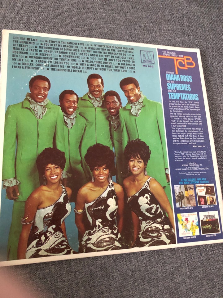 LP, Diana Ross - temptations -