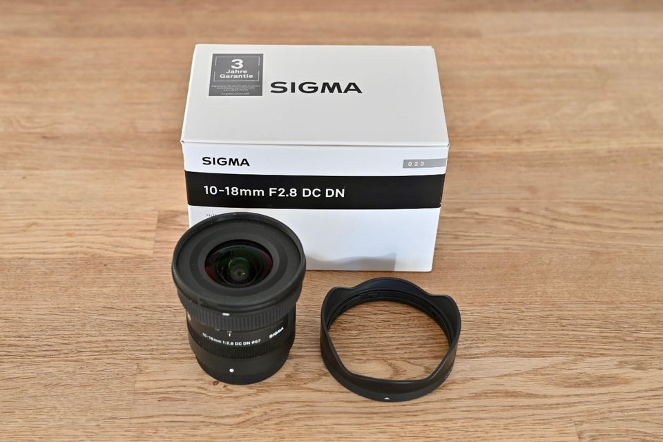 Zoom, Sigma, Sigma 10-18mm f/2,8 DC