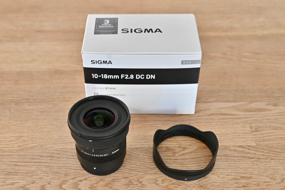 Zoom, Sigma, Sigma 10-18mm f/2,8 DC