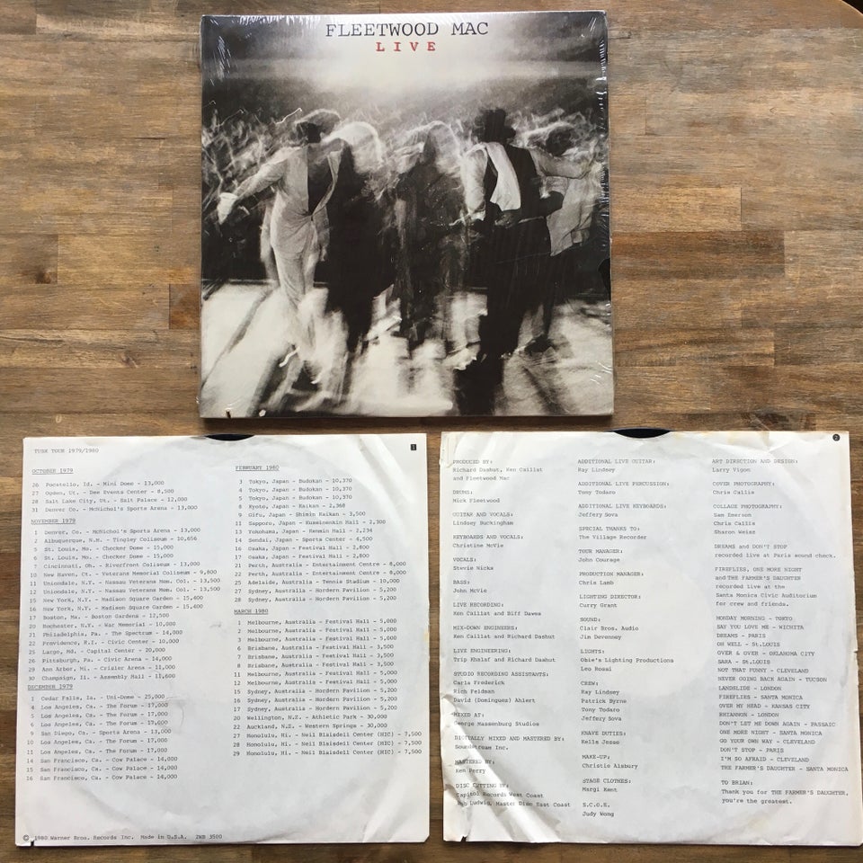 LP, Fleetwood Mac, Live (2 LP)