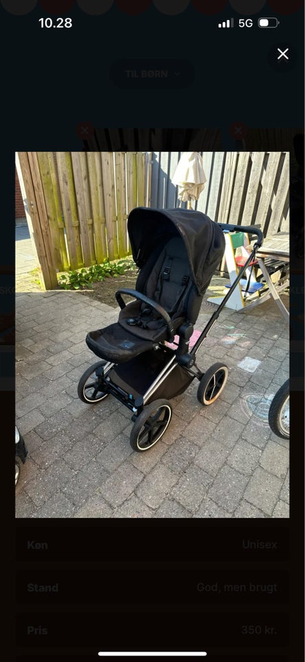 Kombivogn, Cybex Priam platinum