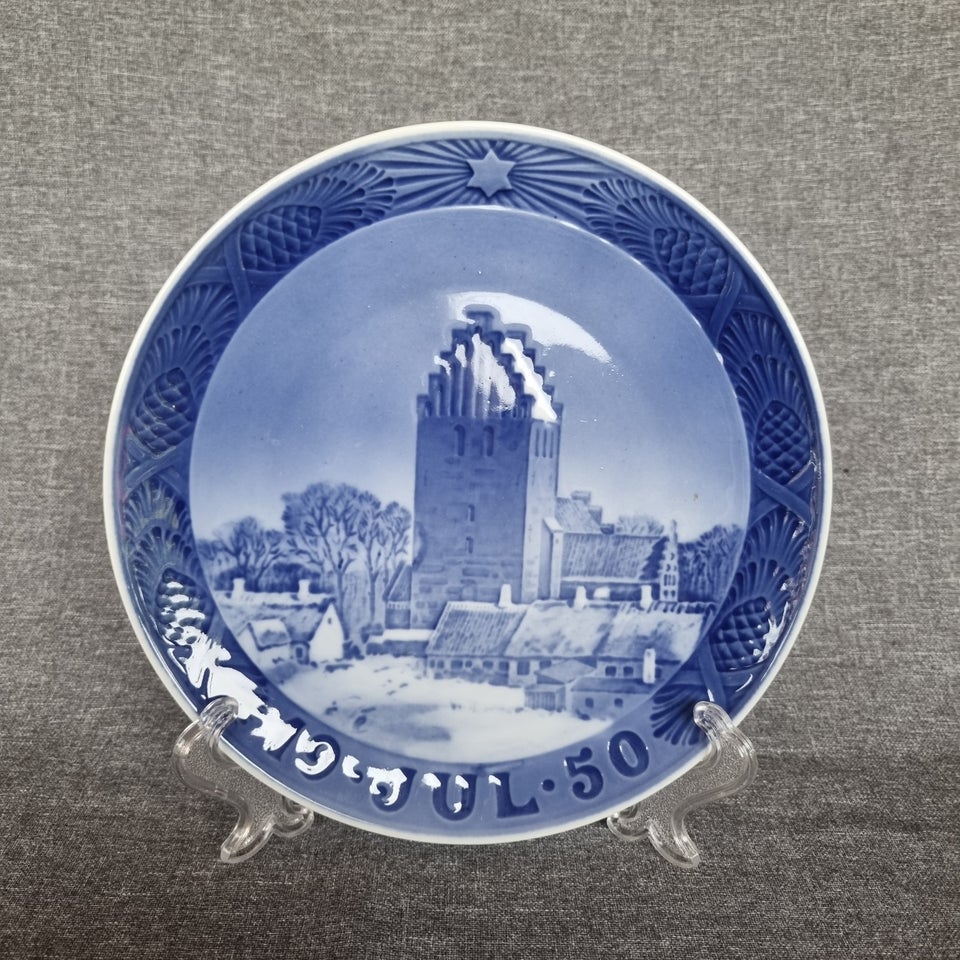 Porcelæn Kgl juleplatter BG