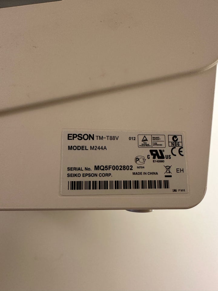 Anden printer, Epson, TM-T88V