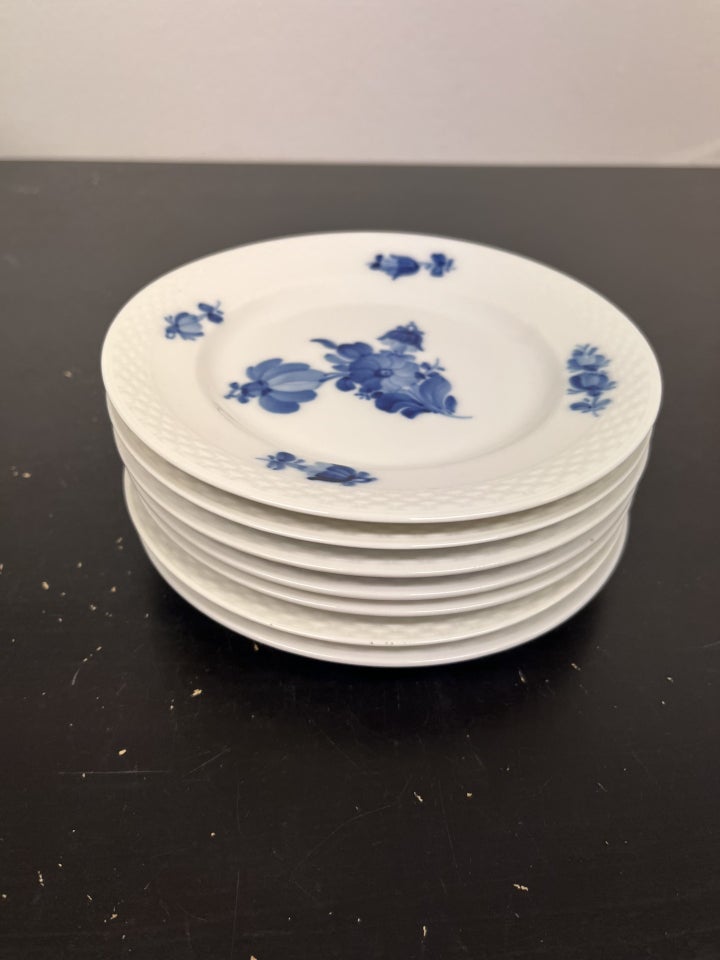 Porcelæn Blå Blomst Flettet