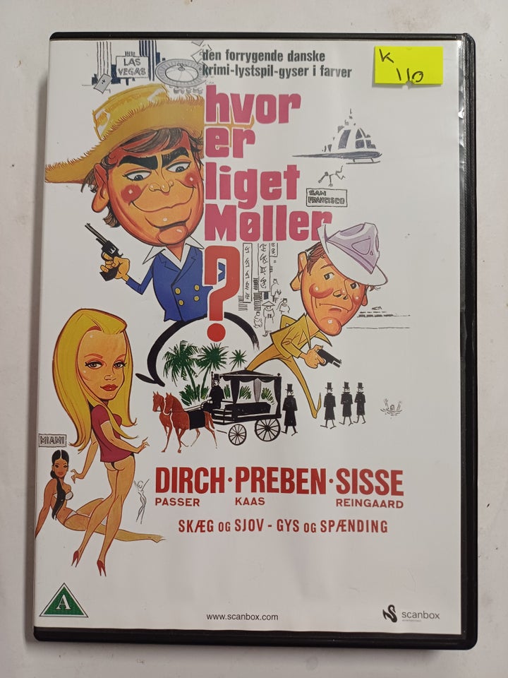 Hvor er liget Møller, DVD,