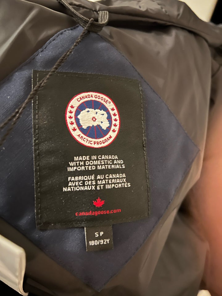 Vinterjakke, str. S, Canada goose