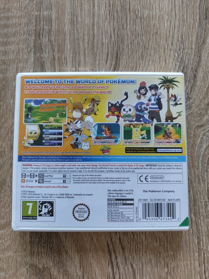 Pokemon Sun Nintendo 3DS