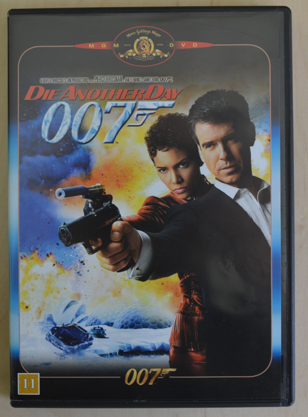 James Bond Die Another Day, DVD,