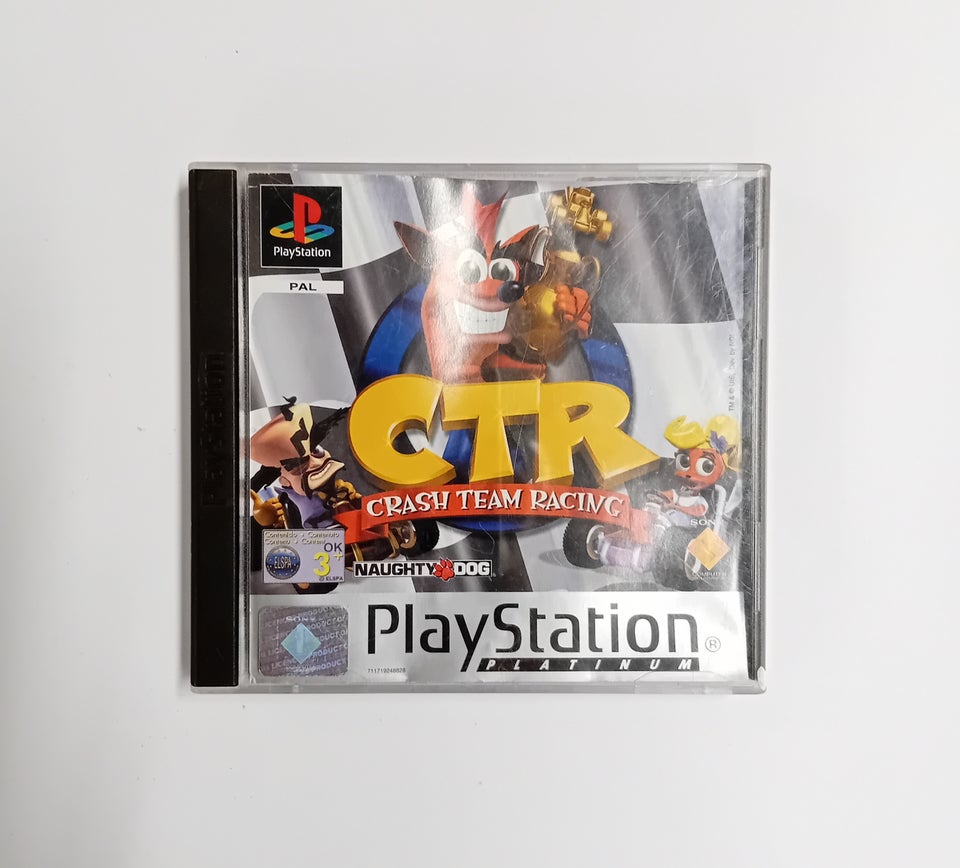 Crash team racing, PS, racing