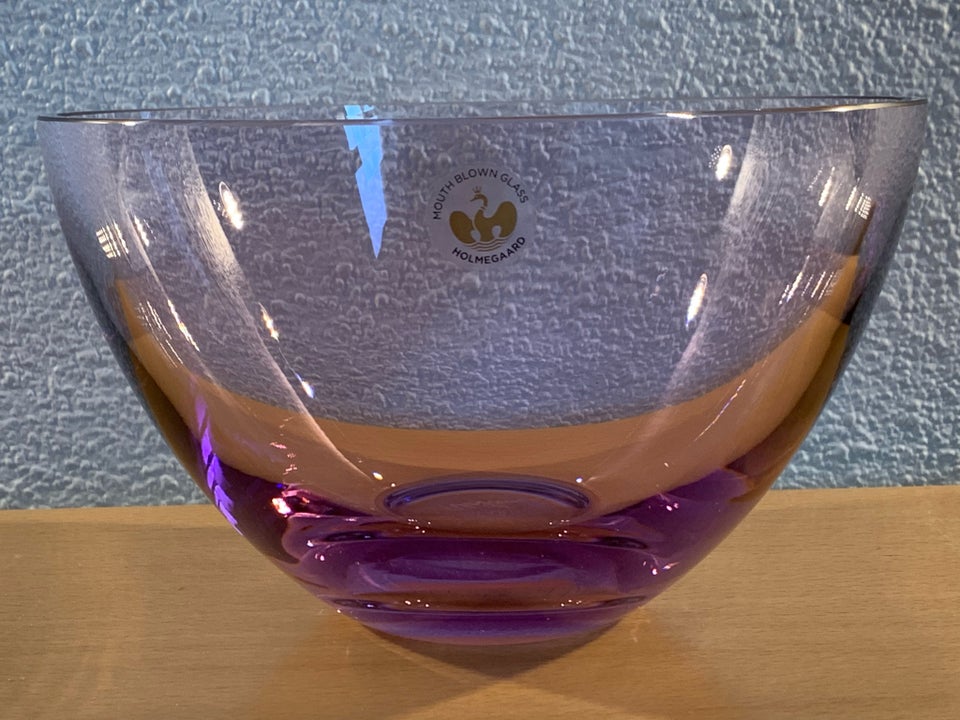 Glas Cocoon skål i Rosa fra