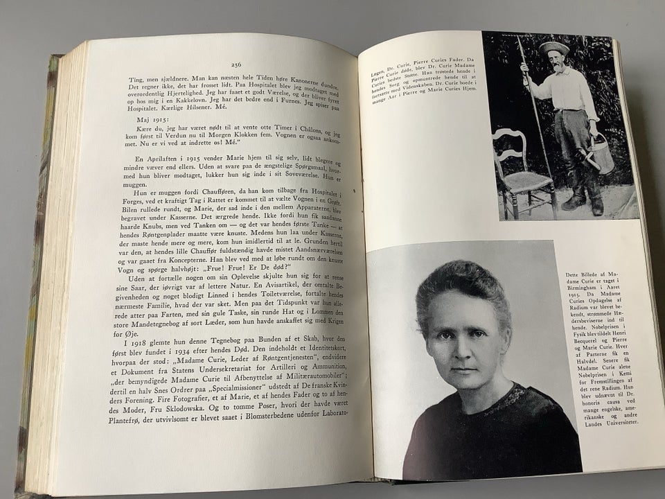 Madame Curie, Eve Curie, emne: