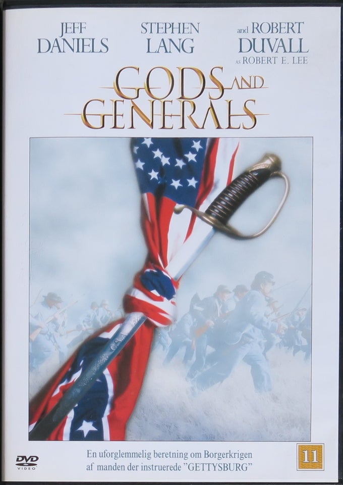 Gods and Generals, DVD, drama