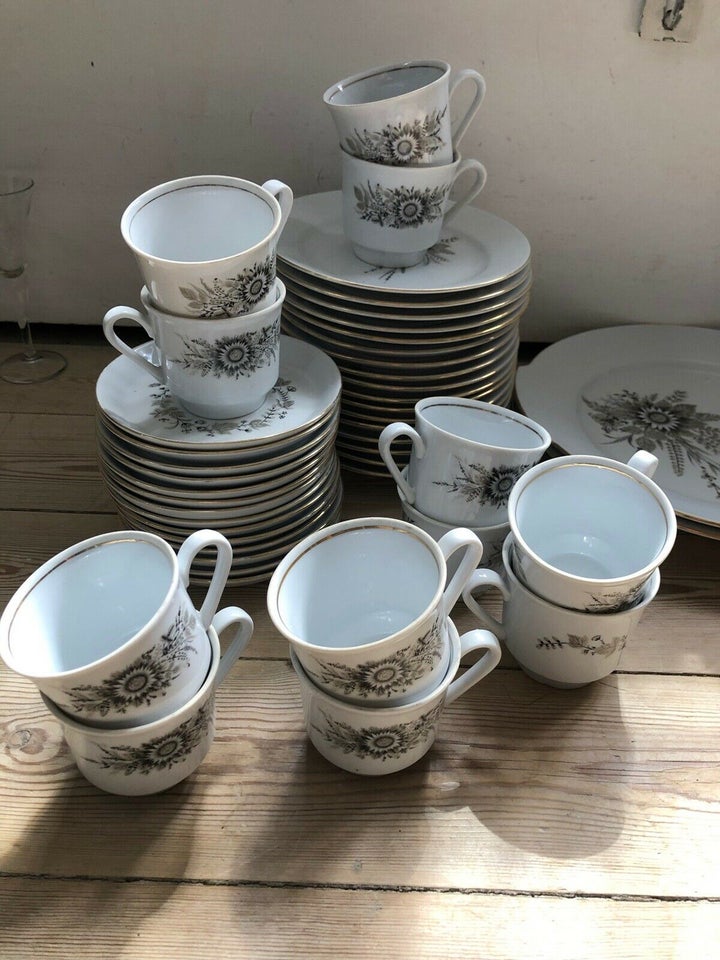 Porcelæn Kaffestel Kahla