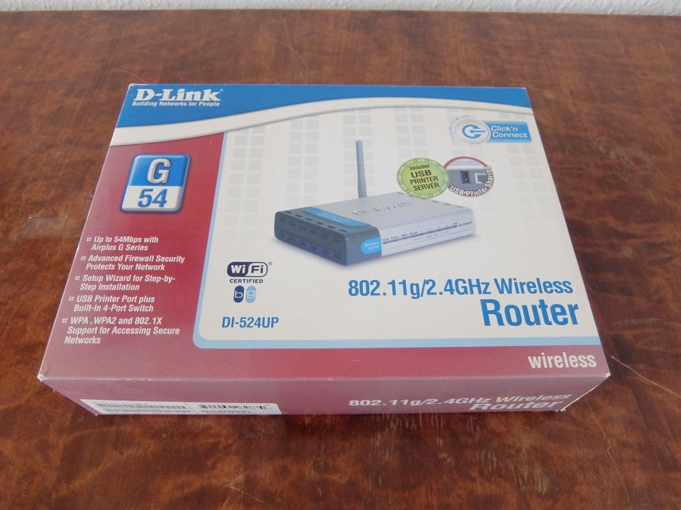 Router NIB D-Link G54 Air Plus G