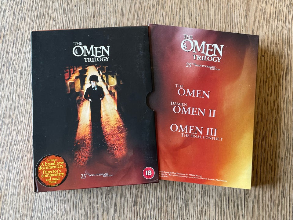 The Omen Trilogy  DVD gyser