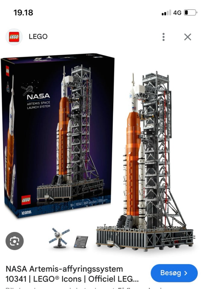 Lego andet NASA Artemis