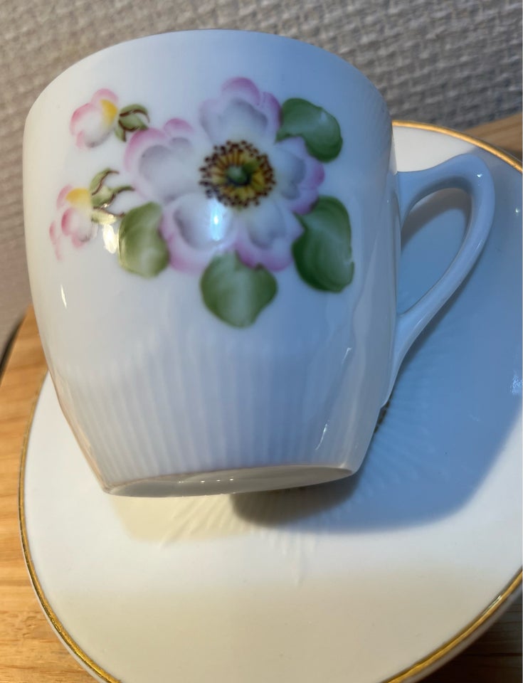 Porcelæn Kaffekop underkop og