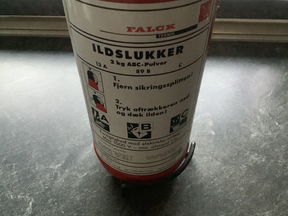 Ildslukker Falck