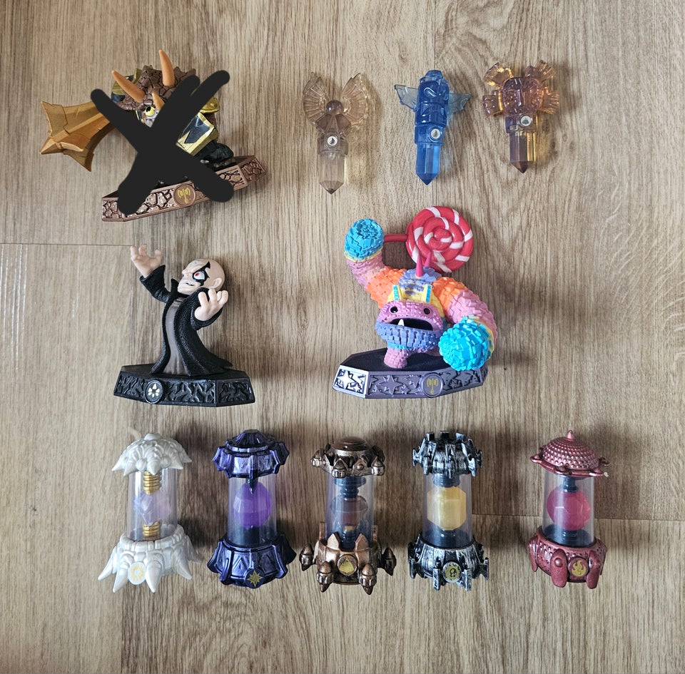 Diverse skylanders figurer priser