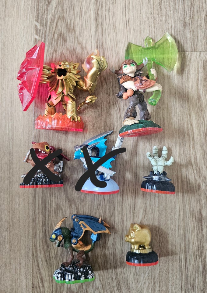 Diverse skylanders figurer priser