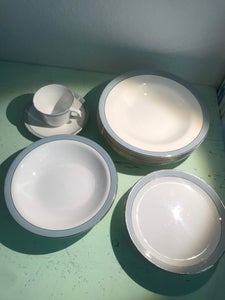 Porcelæn Dybe tallerkner