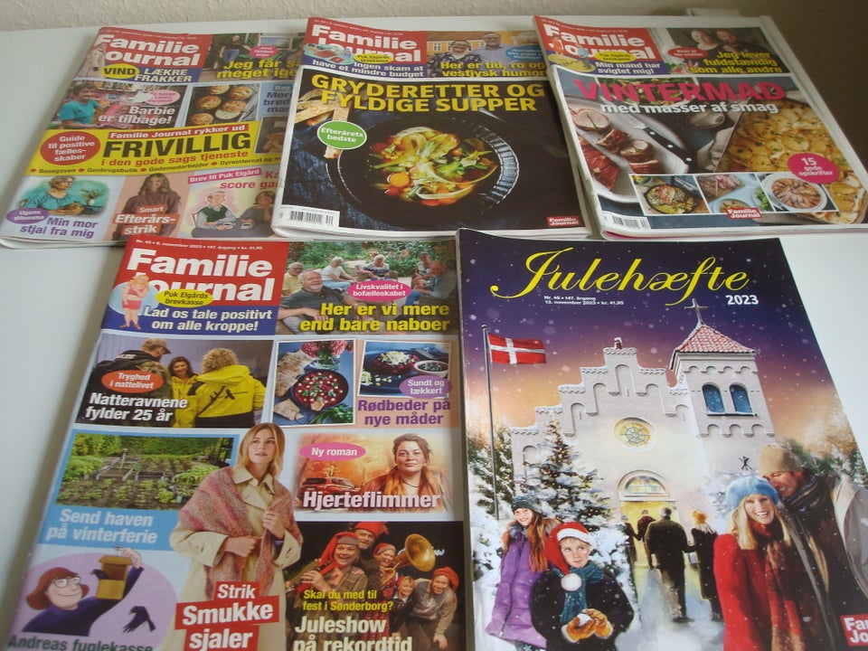 Familie Journal 2023, 5 stk., Blad