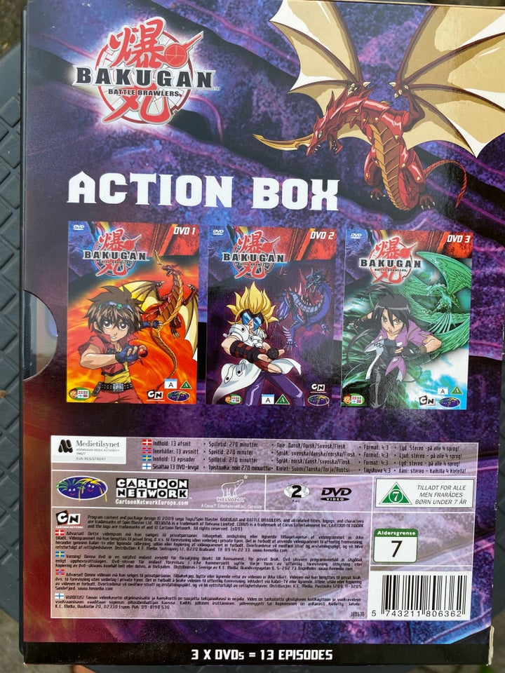 Bakugan Battle Brawlers DVD