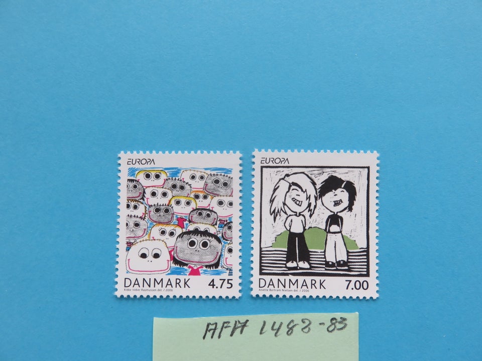 Danmark, postfrisk, AFA 1482/83