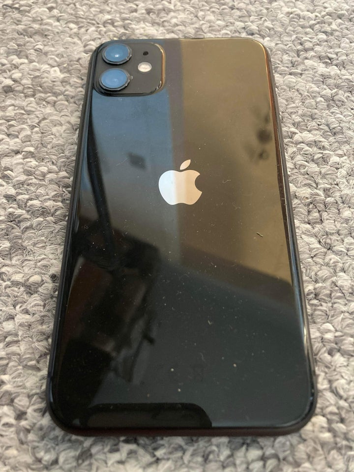 iPhone 11, 64 GB, sort