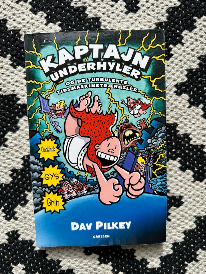 Kaptajn underhyler, Dav Pilkey