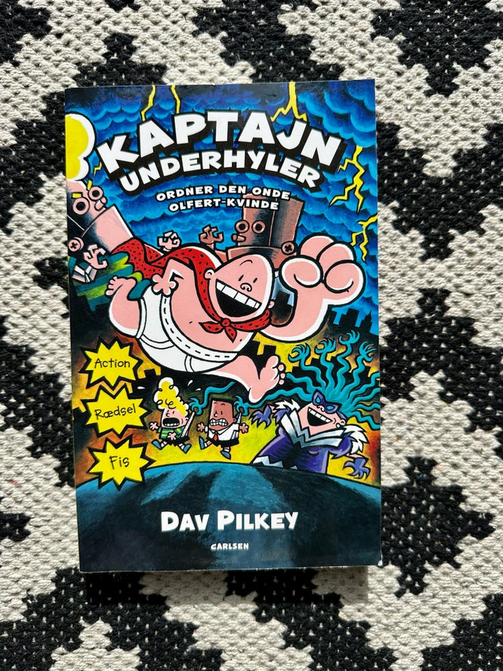 Kaptajn underhyler, Dav Pilkey