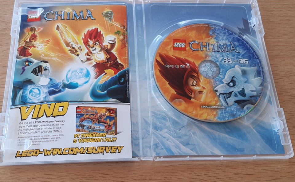 Chima eps 33-36, DVD, tegnefilm