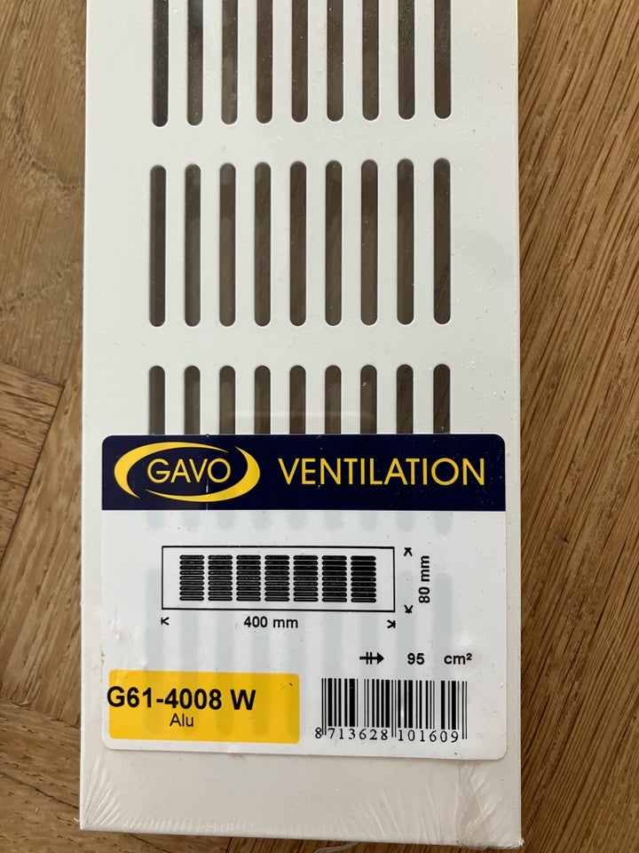 Alu Ventilationsrist , Gavo