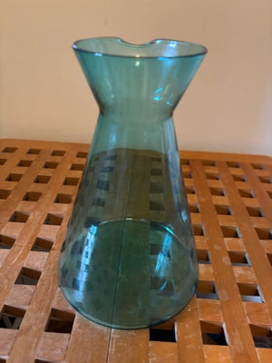 Glas KARAFFEL GRØN GLAS KANDE