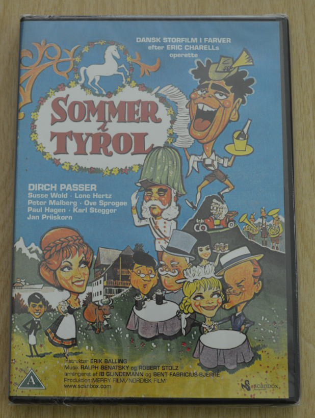 Sommer i Tyrol Ny uåbnet, DVD,