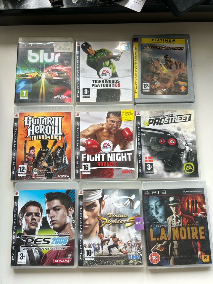 Diverse spil til PS3 PS3 anden