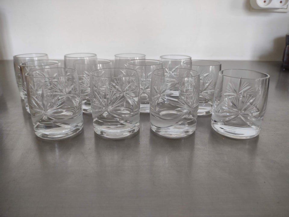 Glas Snapse-/shotsglas Bøhmisk