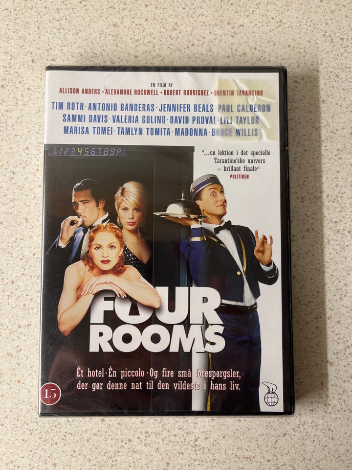 Four rooms, DVD, komedie