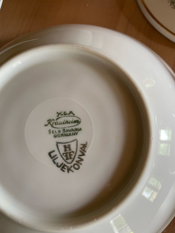 Porcelæn Kaffestel Liljekonval