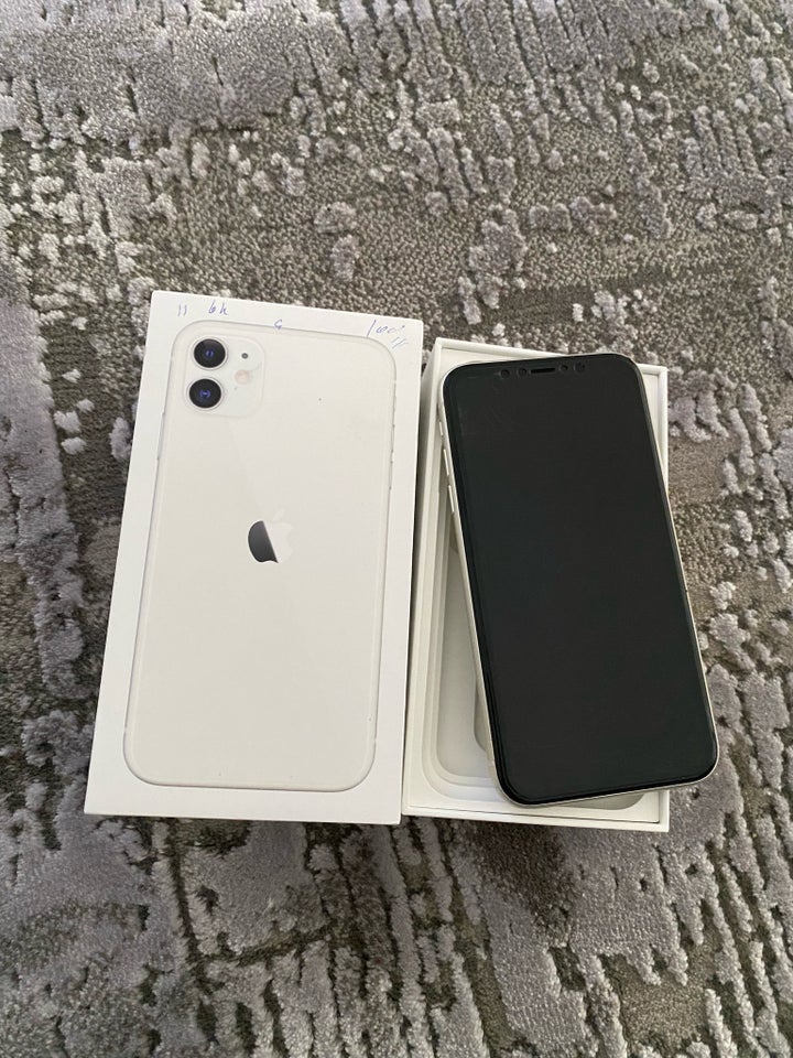 iPhone 11, 64 GB, hvid