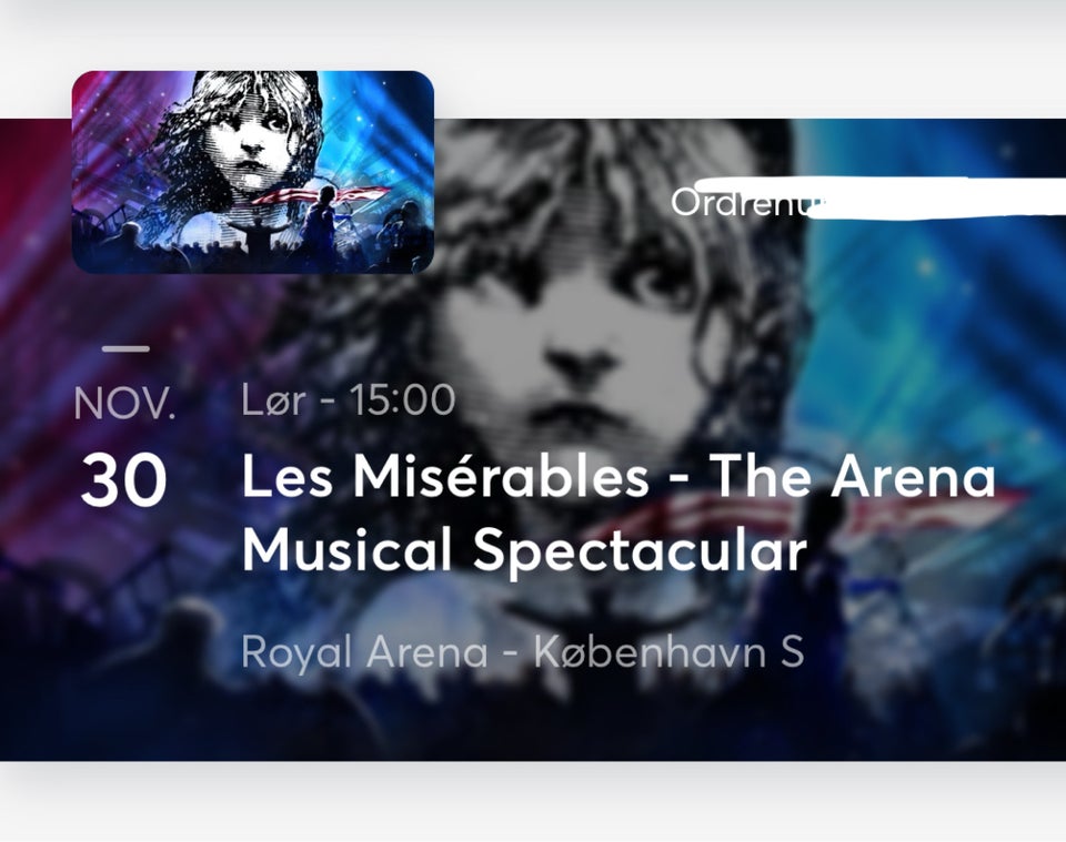 Les Miserables: The Arena Musical